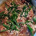 小栗色's cooksnap of when they made さば味噌缶の梅干し味♪簡単.