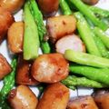 アブシンベル's cooksnap of when they made ☆アスパラとウインナーのバター炒め☆.