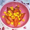 ｻﾞ・ワンピース's cooksnap of when they made すぐ出来ちゃう♪コーンとウインナー炒め.