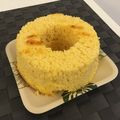 Yoshiling's cooksnap of when they made 小麦粉不要☆おからオレンジシフォンケーキ.