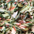 えりちぇる♡'s cooksnap of when they made きゆうりとカニカマの梅マヨサラダ.