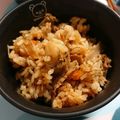 KAERU娘's cooksnap of when they made 簡単！ほたての炊き込みご飯.