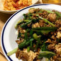春日野部屋とちおとめ's cooksnap of when they made 簡単おかず☆厚揚げと納豆の肉ニラ中華炒め.