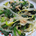 ぱど☆ちょ's cooksnap of when they made ほうれん草ともやしの ✿ツナ胡麻和え✿.