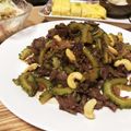 クックYJYEC6☆'s cooksnap of when they made 甘辛～い♡ ゴーヤの炒め煮.