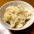ピプチ's cooksnap of when they made 簡単★枝豆の炊き込みご飯.