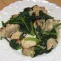 きらり流れ星's cooksnap of when they made 簡単ヘルシー♡ささ身とほうれん草のソテー.