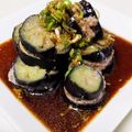 じゅらりん's cooksnap of when they made ＊ナスとひき肉のレンジ蒸し＊香味ソースで.