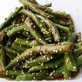 ☆ひなたmama☆'s cooksnap of when they made 簡単☆素揚げインゲンのニンニクポン酢和え.