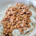 あたりめっこ's cooksnap of when they made 最後まで美味しい♡つゆだくワサビ納豆ご飯.