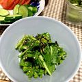 かおり☆'s cooksnap of when they made クレソンの塩昆布サラダ.