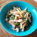 ｊｏｃｏｍｏｍｏｌａ's cooksnap of when they made 青椒肉絲⁈ 筍とピーマンの豚味噌炒め.
