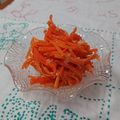 イチゴ、イチゴ。's cooksnap of when they made 甘酒の素で『ニンジンの蒸しきんぴら』.