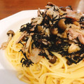 lapin22's cooksnap of when they made 梅の実ひじきの和風パスタ.