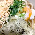 67luna's cooksnap of when they made とろろ昆布と天かす月見うどん.