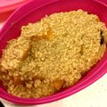 きよっきよ's cooksnap of when they made レンジで☆かぼちゃの煮物そぼろあんかけ.