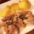 ♪Happyレシピ♪'s cooksnap of when they made 鶏肉のローズマリー焼き＆ポテト.