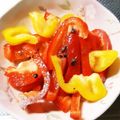 ミートルズ's cooksnap of when they made 簡単美味♪旬のパプリカマリネ☆.