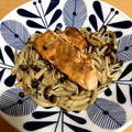 sniper0712's cooksnap of when they made 鮭ときのこのバター醤油炒め.