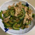 クック茶々茶's cooksnap of when they made 豚バラ肉とゴーヤのオイスターソース炒め.