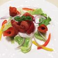 kpえもん♪'s cooksnap of when they made スモークサーモンのマリネサラダ.