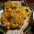 dimbula121's cooksnap of when they made ゴーヤとコーンのかき揚げ.