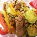 とこぷっぷ's cooksnap of when they made ズッキー二&赤パプリカの豚肉カレー炒め☆.