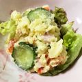 m＆まりぃ's cooksnap of when they made 娘大絶賛(//∇//)ポテトサラダ.