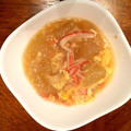 LuckyBerry's cooksnap of when they made とろ〜り♪冬瓜とカニかまのたまごあんかけ.
