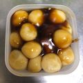 ニッシーマン's cooksnap of when they made 豆腐と白玉粉でみたらし団子♪.