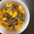くじらがーる's cooksnap of when they made 節約レシピ★もやし玉子あんかけ丼.