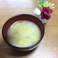 chi−ちゃん's cooksnap of when they made すぐできる！ナスとキャベツのみそ汁.