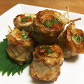 sunsunよっぴい's cooksnap of when they made ♧お弁当に…ちくわの野菜巻き照り焼き♣.