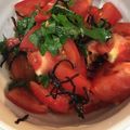 ゆきち1215's cooksnap of when they made 夏の作り置き☆簡単！ごま油でトマトナムル.