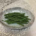 ☆こまっと☆'s cooksnap of when they made いんげんの素揚げ\ ♪♪ /.
