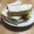 クックS98YTZ☆'s cooksnap of when they made ボリューミー♡カレーチキンサンド.