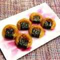 なつき☆ミ's cooksnap of when they made チーズ入り☆いももちの磯辺焼き.