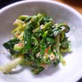 たくやときみこ's cooksnap of when they made ほうれん草のトビッコ和え.