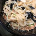 みなむーん's cooksnap of when they made レンジで楽々♪納豆たまご梅うどん.