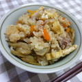あかいきりん's cooksnap of when they made ほんのり甘い♥牛肉とごぼうの炊き込みご飯.