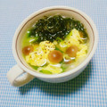まあまま☆0403's cooksnap of when they made きざみがごめ昆布と卵のやさしいスープ.