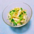 まあまま☆0403's cooksnap of when they made もやしとキュウリに鶏肉の中華風酢の物.