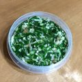 hanausa82's cooksnap of when they made レンジ作！モロヘイヤえのきオクラのサラダ.