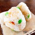 ちゃちゃまる26's cooksnap of when they made 天かす、桜海老、枝豆のおにぎり.