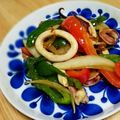 ジュスカ's cooksnap of when they made 塩麹で☆いかとピーマンのカレーバター炒め.