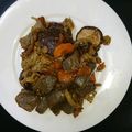 ミンジュン's cooksnap of when they made ★簡単♪豚肉と根菜きのこの旨辛炒め★.