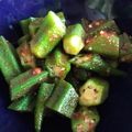 はじめての一人暮らし's cooksnap of when they made 夏はネバネバ　ピリ辛オクラ.