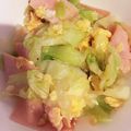 おはる123's cooksnap of when they made すぐ出来る！簡単キャベツとハムの炒め物.