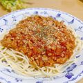 ルパンのかあさん☆彡's cooksnap of when they made うちのミートソース.