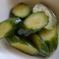 こみく's cooksnap of when they made 超簡単☆きゅうりの漬物★辛子漬け.